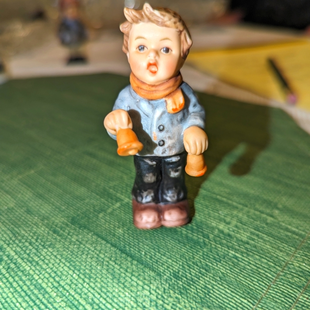 Hummel Boy Ringing Bells Figurine